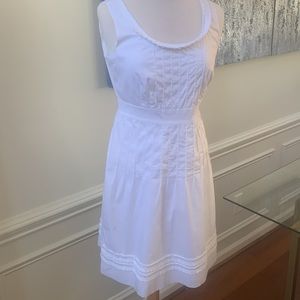 Tory Burch White Darla Dress NWT Size 8